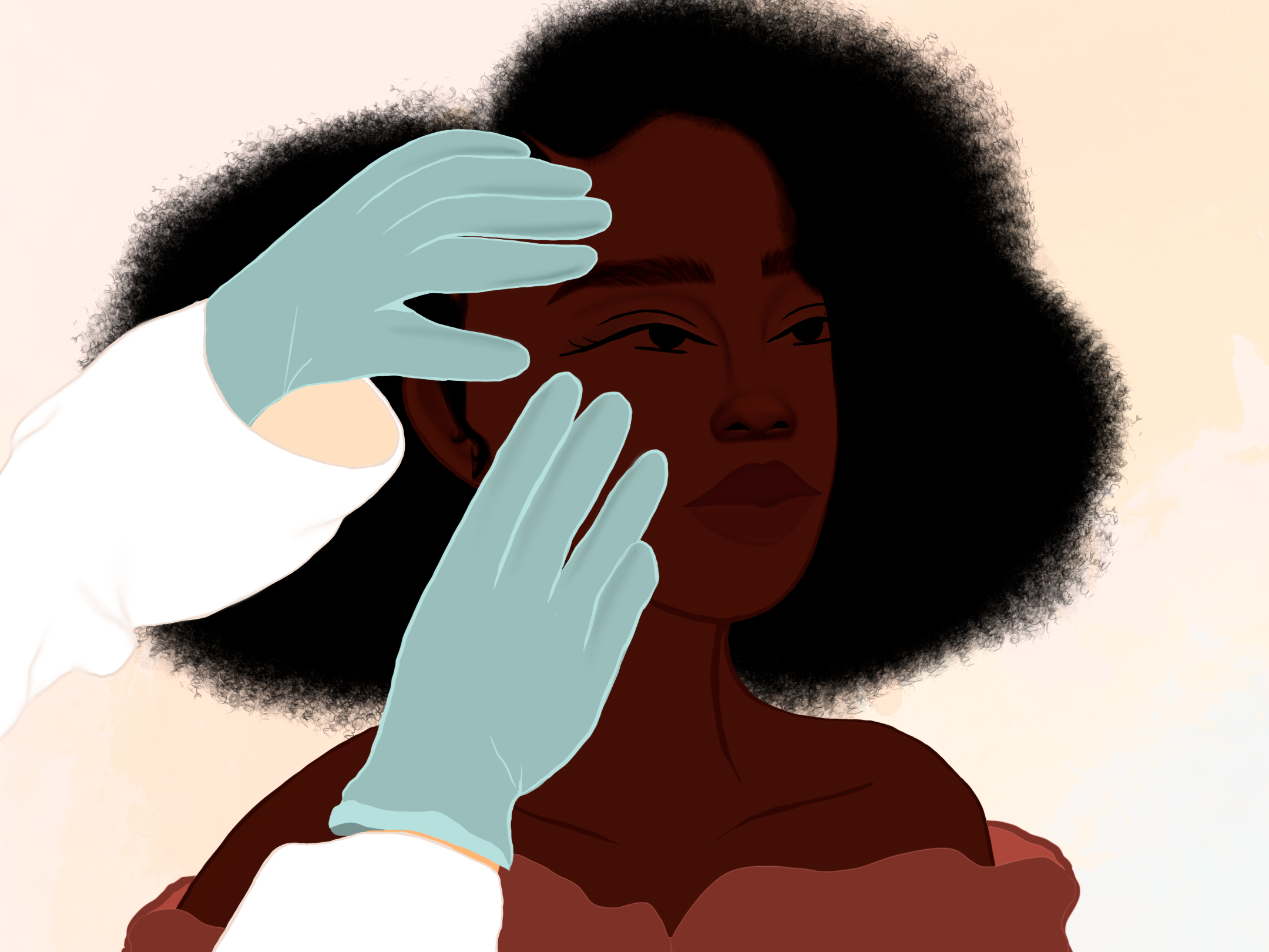 (German) dermatology and its problems with dark skin